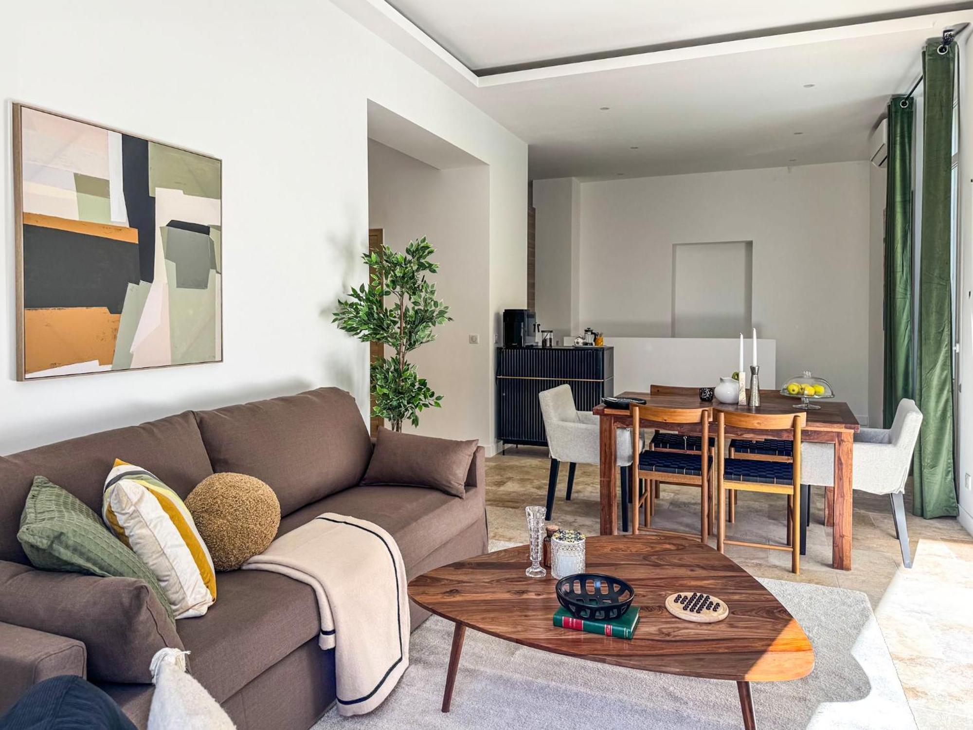 Appartement Grand Renove - Jardin Et Parking - Cz Cannes